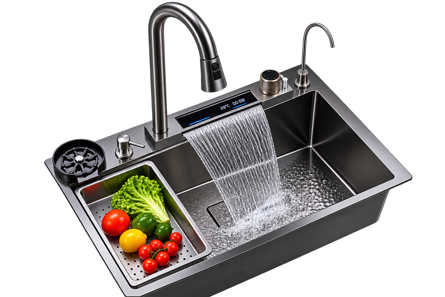 Waterfall sinks